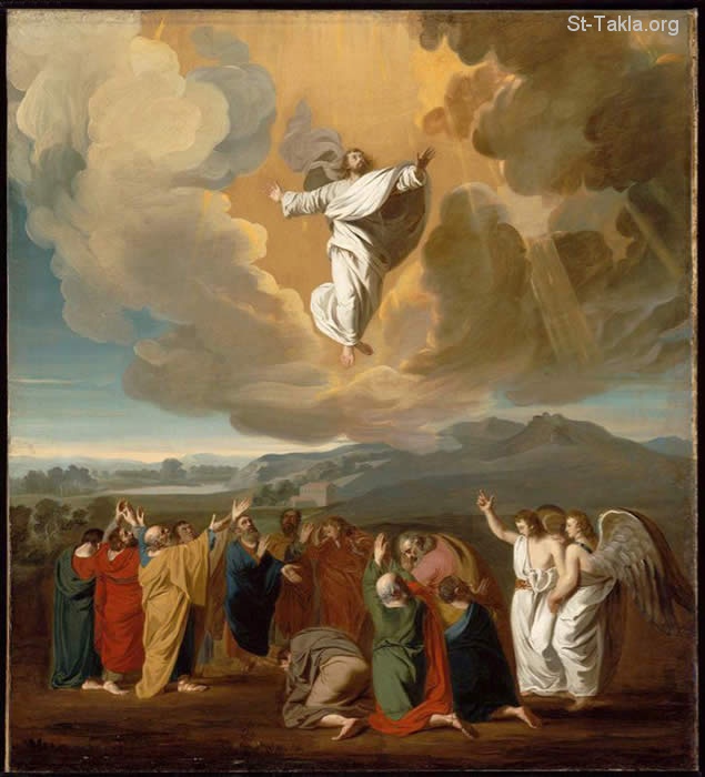 St-Takla.org Image: John Singleton Copley, The Ascension, Museum of Fine Arts, Boston, 1775     :         ͡     ɡ 1775