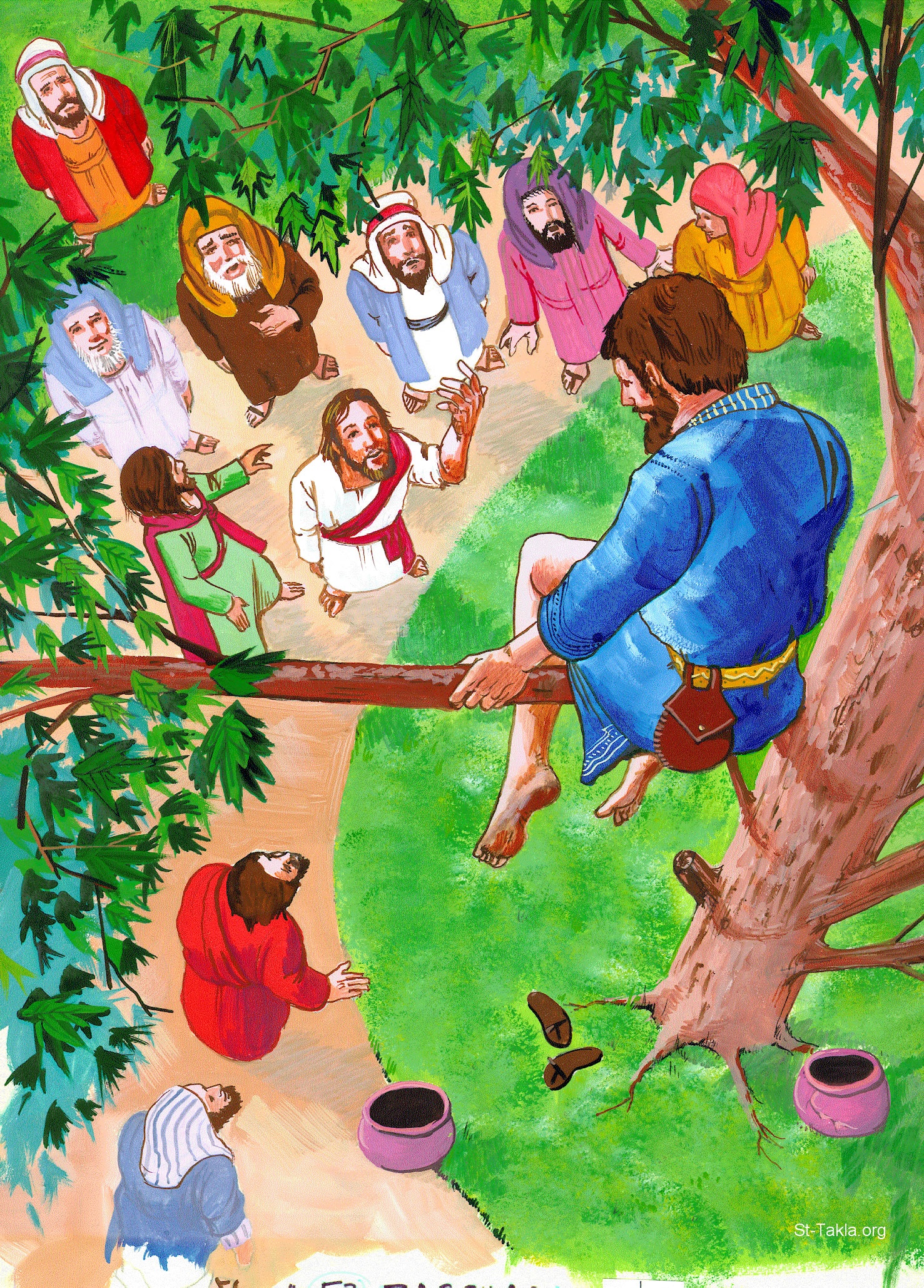clipart of zacchaeus - photo #46