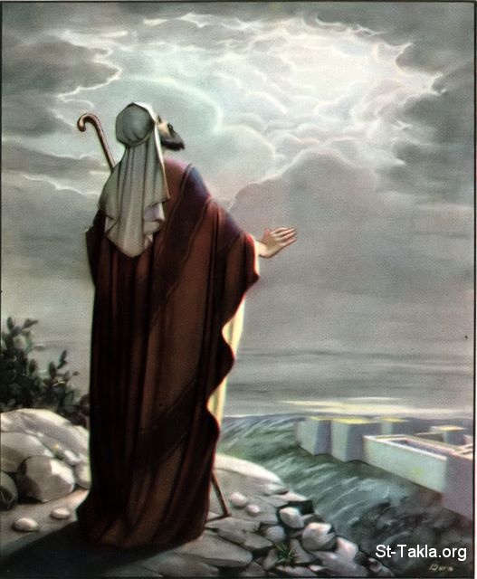 St-Takla.org Image: Micah's prophecies concerning Jerusalem (Micah 1:1)     :     ( 1:1)