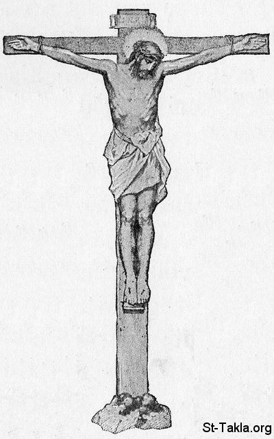 St-Takla.org Image: Jesus is crucified     :   