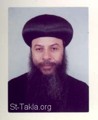St-Takla.org Image: His Grace Bishop Aghathon, Bishop of Maghagha and El-Adawa, Minia, Egypt     :        ɡ  