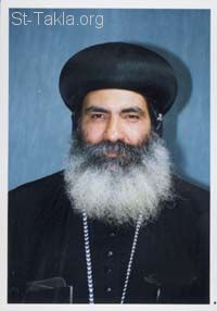 St-Takla.org Image: His Grace Bishop Beniamin, Bishop of Menoufia     :       