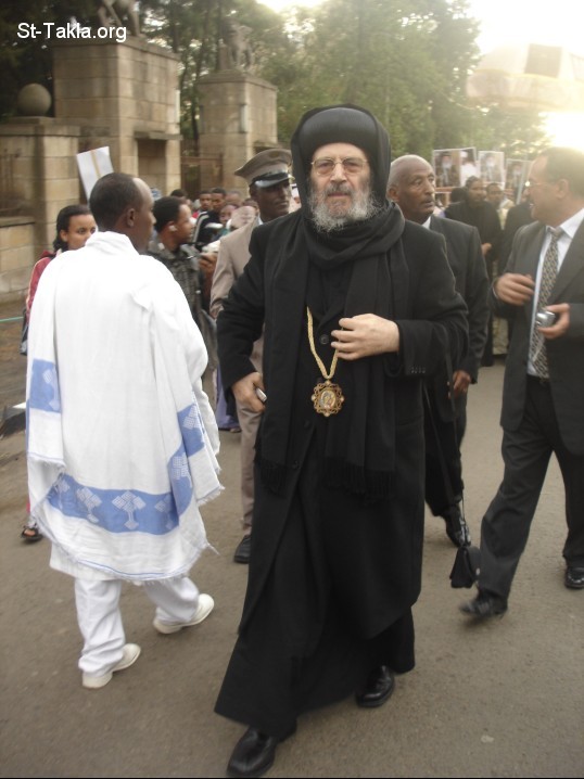 St-Takla.org           St-Takla.org Image: His Grace Metropolitan Bishoy of the Coptic Church of Egypt - the photograph from St-Takla.org's visit to Ethiopia 2008, during the Visit of Pope Shenouda III to Ethiopia     :                       -         2008       