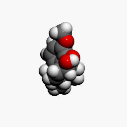 St-Takla.org Image: Codeine's 3D molecular structure     :     