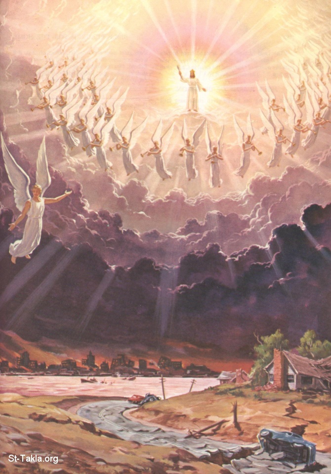 St-Takla.org         Image: The Second Coming of Jesus Christ :     