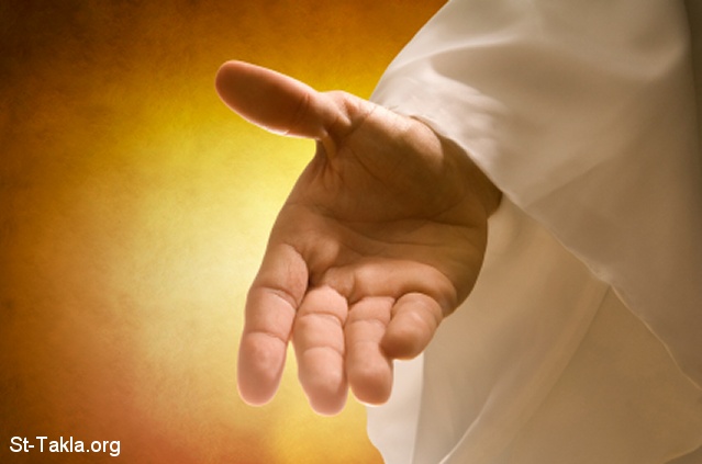 St-Takla.org           Image: Jesus' hand :    