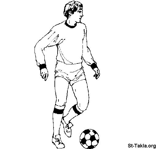 St-Takla.org Image: Football player     :   