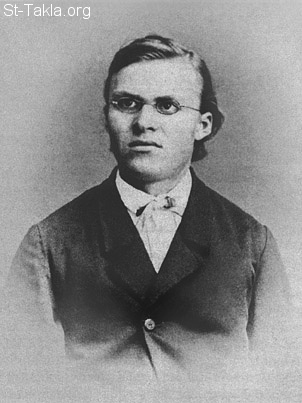 St-Takla.org Image: Friedrich Nietzsche, 19 years old. Photography by Gustav Schultze, Naumburg, probably between September 8 and 22, 1864     :   19 ǡ     ̡   8 22  1864