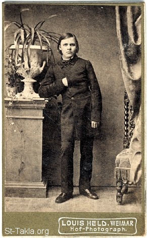 St-Takla.org Image: Friedrich Nietzsche, 1861     :   1861