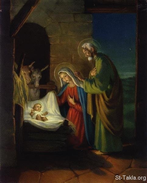 أروع صور المذود2 Www-St-Takla-org--Saint-Mary-Nativity-1-Manger-18