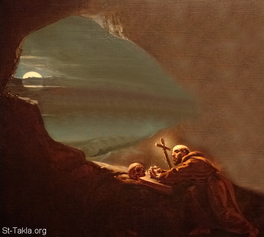 St-Takla.org Image: Details from The Temptation of Saint Hilarion, ca. 1857, Montreal Museum of Fine Arts     :         1857      