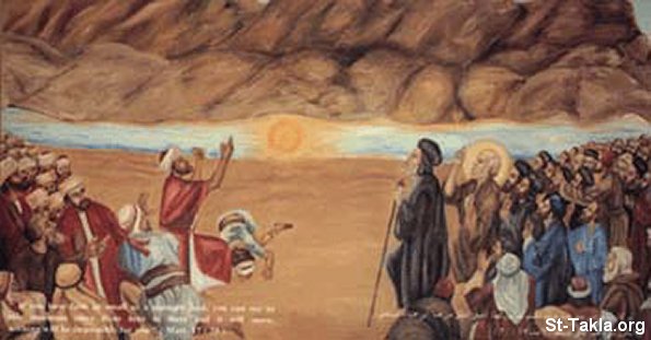 معجزة نقل جبل المقطم - التى جعلت المعز لدين الله الفاطمى يعتنق المسيحية Www-St-Takla-org--Coptic-Saints-Saint-Simon-the-Tanner-03