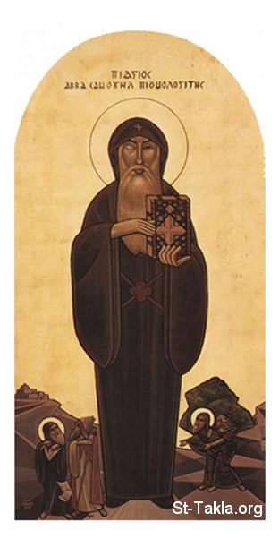 St-Takla.org Image: Saint Samuel the Confessor, contemporary Coptic icon     :    ݡ   