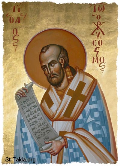St-Takla.org Image: Saint John Chrysostom icon.     :       .