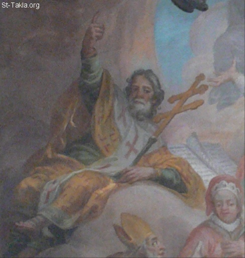 St-Takla.org Image: Saint John Chrysostom fresco (1777), by Andreas Brugger (17371812)     :       (1777)    (1737-1812)