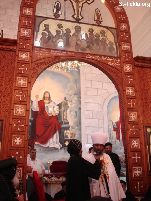 St-Takla.org Image: His Holines Abune Paulos of Ethiopia at St. Takla Haymanout Coptic Orthodox Church, Alexandria, Egypt (July 15, 2007)     :            ɡ  -  15  2007