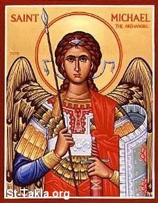 St-Takla.org Image: Icon of Saint Michael     :   