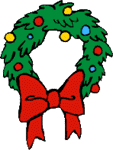 X mas wreath decor photos    صور أكليل الكريسماس الشهير