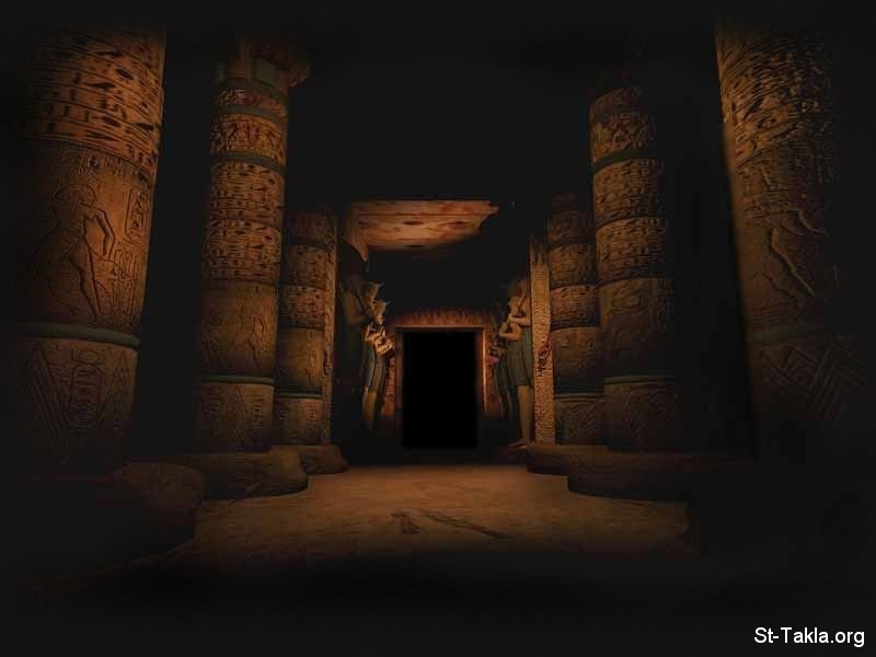 St-Takla.org Image: Wisdom writings at an Ancient Egyptian temple     :     ""    