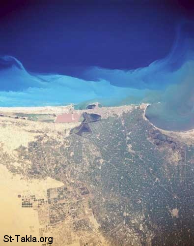 St-Takla.org Image: Alexandria, Egypt from Space by NASA     :       ɡ 