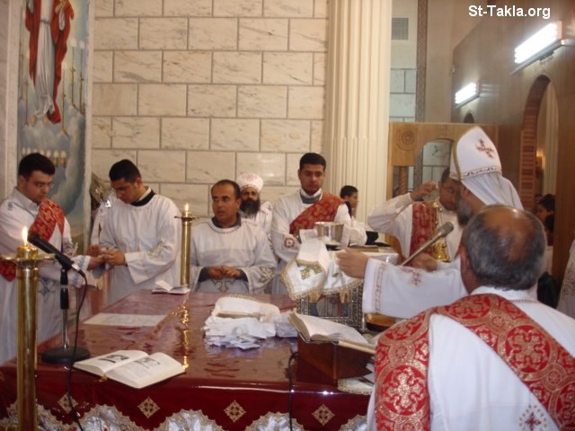 St-Takla.org Image: Some Deacons at St. Takla Church     :       