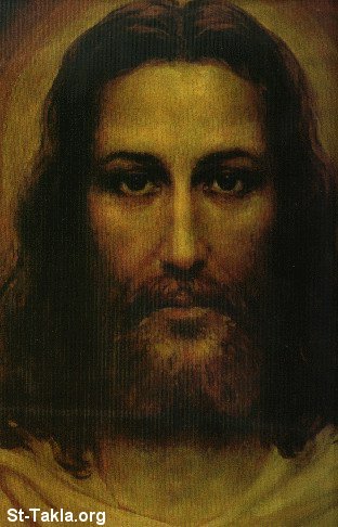 St-Takla.org Image: The Holy Face of Jesus     :   