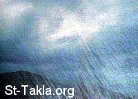 St-Takla.org Image: The rain continued for forty days     :    40 