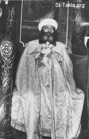St-Takla.org Image: Copticpope Shenouda III     :     
