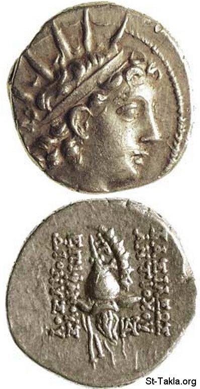 St-Takla.org           Image: Antiochus VI 6th Coin :   