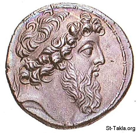 St-Takla.org           Image: Demetrius II Nicator, 129-125, Coin :   