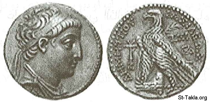 St-Takla.org           Image: Demetrius II Nicator, 129-125, Coin :    