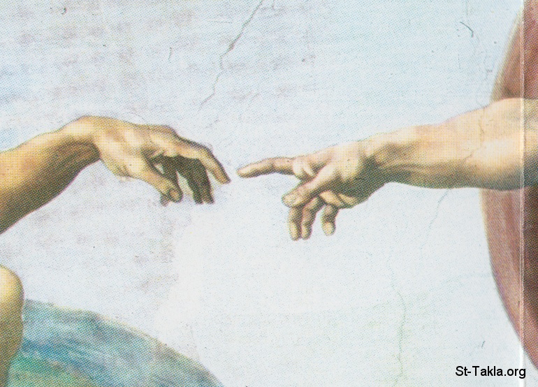 St-Takla.org Image: The Creation of Adam by Michael Angelo     :     