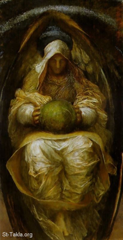 St-Takla.org Image: George Frederick Watts - The Recording Angel     :      