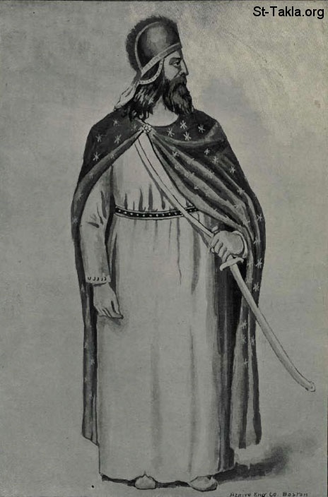 St-Takla.org         Image: Abgar V of Edessa in 1898 book "Illustrated Armenia and Armenians" :      "   "   1898