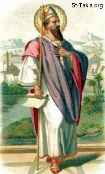 St-Takla.org         Image: Pope Athnasis of Alexandria :   