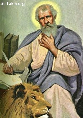 St-Takla.org         Image: Icon of St. Mark and the Lion :    