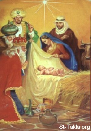 St-Takla.org Image: Jesus Birth     :  
