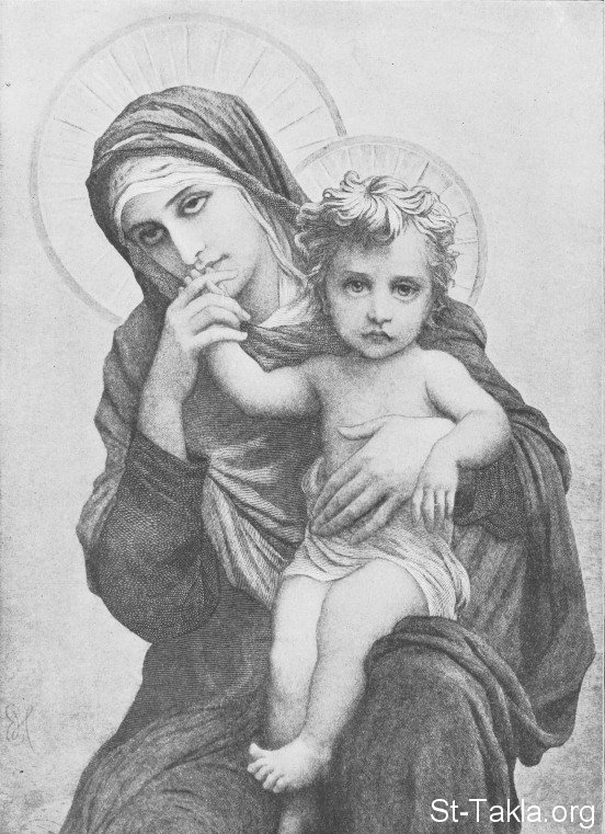St-Takla.org Image: Saint Mary the Virgin     :   