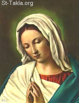 St-Takla.org Image: Virgin Mary picture صورة في موقع الأنبا تكلا: القديسة مريم