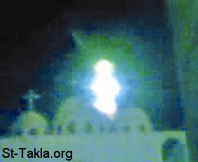 St-Takla.org Image: Saint Mary Apparitions in Warrak, Egypt, December 2009     :      ޡ    2009
