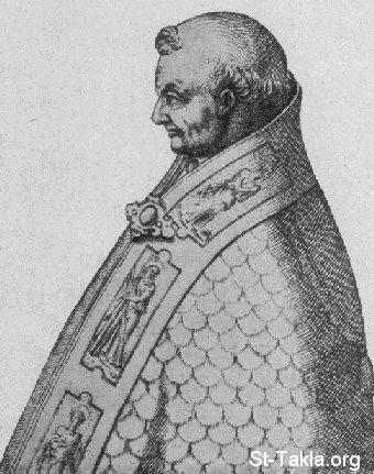 St-Takla.org Image: Pope Stephen IX     :   
