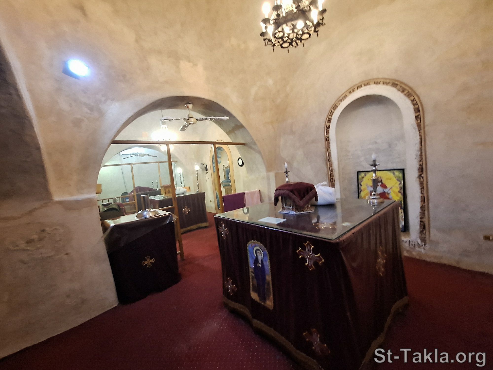 Image St Anthony Church St Pishoy Monastery Wadi El Natrun Egypt Image St Anthony Church St Pishoy Monastery Wadi El Natrun Egypt