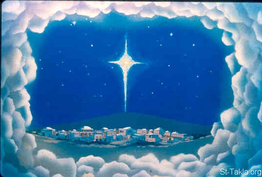 St-Takla.org Image: Micah talks about the glory of Bethlehem (Micah 5:2-3) صورة في موقع الأنبا تكلا: ميخا يتنبأ عن عظمة بيت لحم (ميخا 5: 2-3)