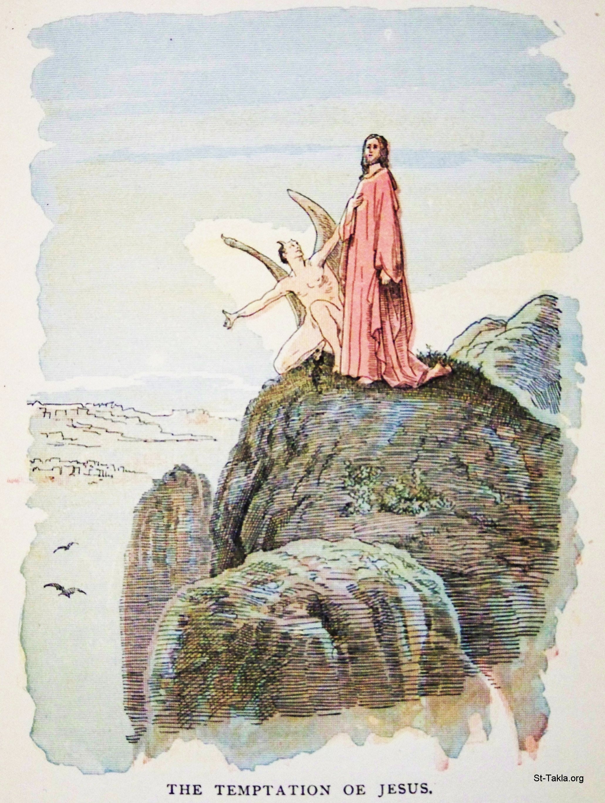 الفرق في التجربة بين آدم والمسيح كتاب التجربة على الجبل St