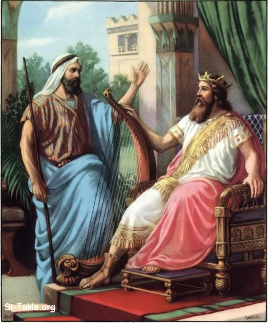 Image 22 David Tells Nathan His Desire To Build A Temple For God Www St Takla Org 22 David Tells Nathan His Desire To Build A Temple For God