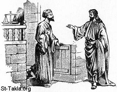 Image: 31 Jesus calling Matthew (Levi) to follow him