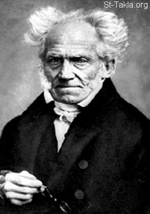 St-Takla.org Image: Arthur Schopenhauer (1788-1860), the German philosopher, daguerreotype, photo: Johann Schäfer, 1859 صورة في موقع الأنبا تكلا: آرثر شوبنهاور (1788-1860)، الفيلسوف الألماني، تصوير على ألواحد فضية، المصور: يوهان شافير، 1859