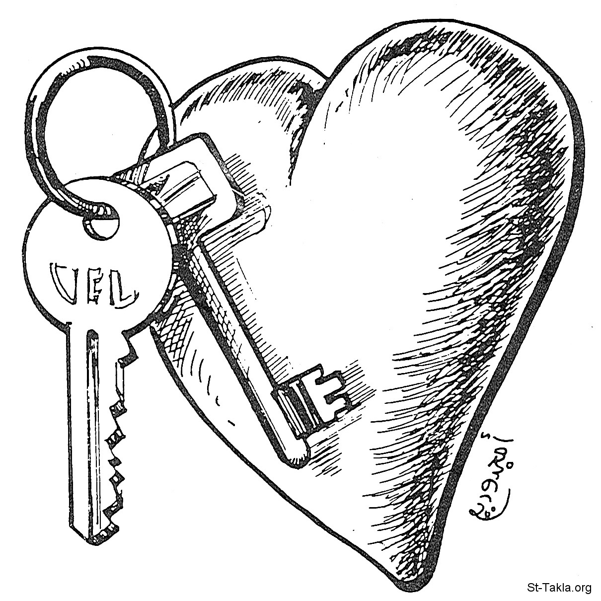 Image Heart, Key صورة مفاتيح القلب، حفظ القلب