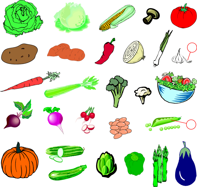 الخضروات Vegetables تعلم اللغة الإنجليزية مجانا Learn English