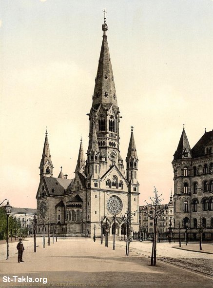 St-Takla.org Image: Emperor Wilhelm Memorial Church Berlin - Germany صورة في موقع الأنبا تكلا: كنيسة نصب تذكاري الإمبراطور ويلهيلم في برلين بألمانيا